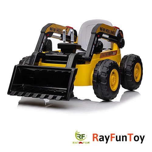 24V Ride on Toy, Kids Ride On Tractor,with digger